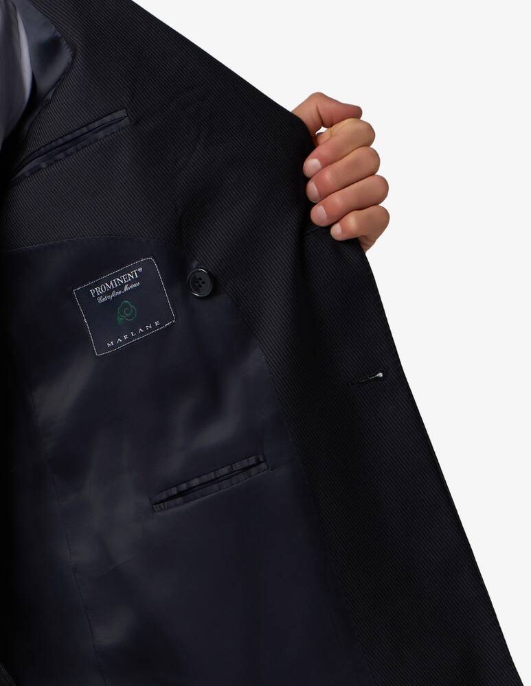 rinascente Sartoria Italiana Double-breasted wool pinstripe suit Drop 7