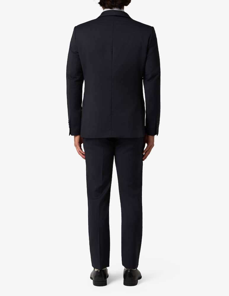 Sartoria Italiana Abito doppiopetto gessatino di lana Drop 7 - immagine 3 Sartoria Italiana Abito doppiopetto gessatino di lana Drop 7 - immagine 3