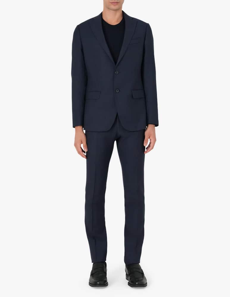 rinascente Sartoria Italiana Wool tonal Prince of Wales check suit Drop 7