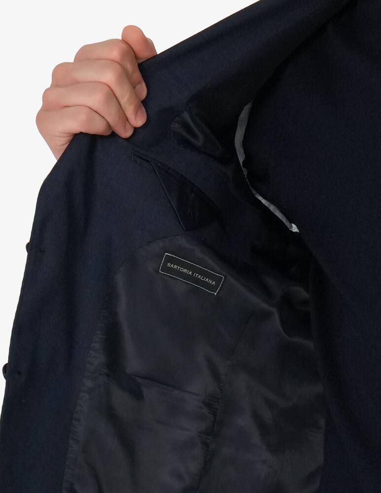 rinascente Sartoria Italiana Wool tonal Prince of Wales check suit Drop 7