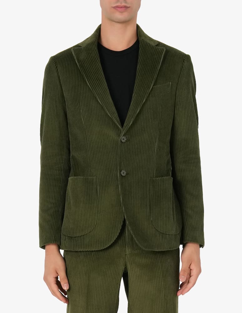 rinascente Sartoria Italiana Single-breasted corduroy jacket Drop 7 Mix & Match