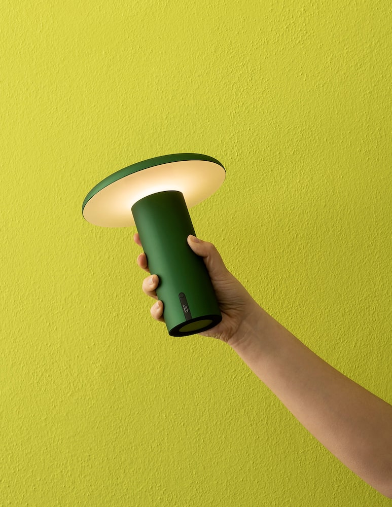 Artemide Table lamp Takku Green Anodised - picture 2 Artemide Table lamp Takku Green Anodised - picture 2