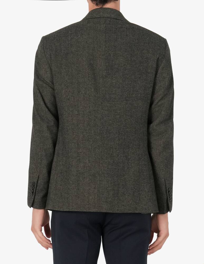 rinascente Sartoria Italiana Single-breasted wool herringbone jacket Drop 6