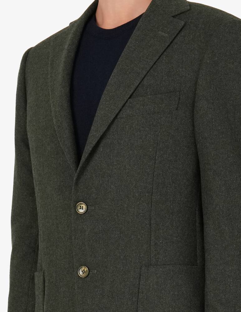 rinascente Sartoria Italiana Giacca monopetto in Resca di lana Drop 6