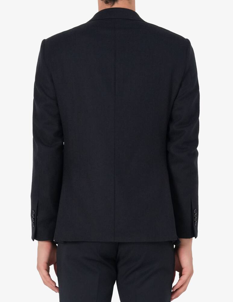 rinascente Sartoria Italiana Single-breasted wool structured fabric jacket Drop 7