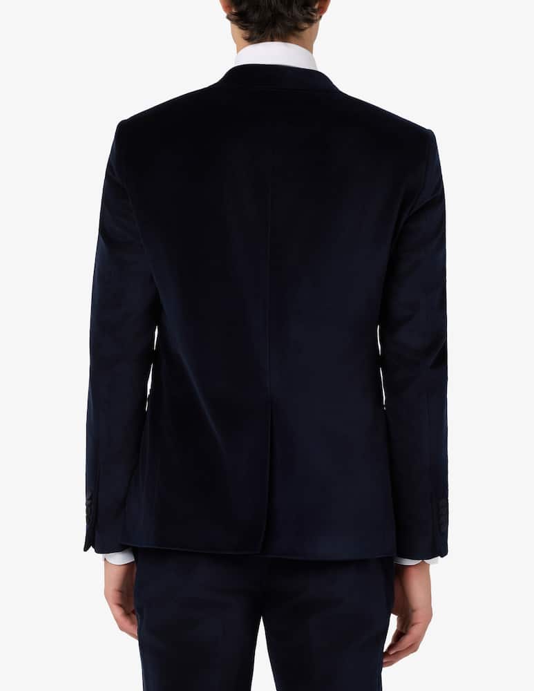 Sartoria Italiana Giacca smoking in velluto Drop 8 Mix & Match - immagine 3 Sartoria Italiana Giacca smoking in velluto Drop 8 Mix & Match - immagine 3