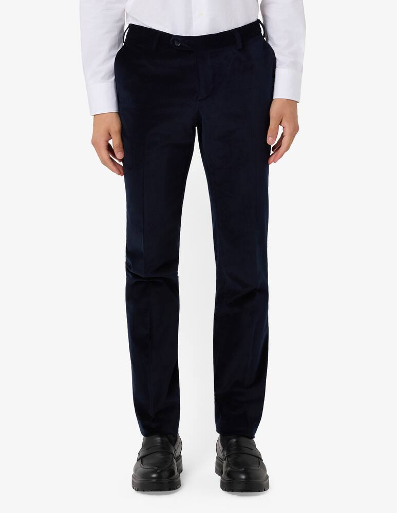 Sartoria Italiana Pantalone smoking in lana Drop 8 Mix & Match - immagine 1 Sartoria Italiana Pantalone smoking in lana Drop 8 Mix & Match - immagine 1
