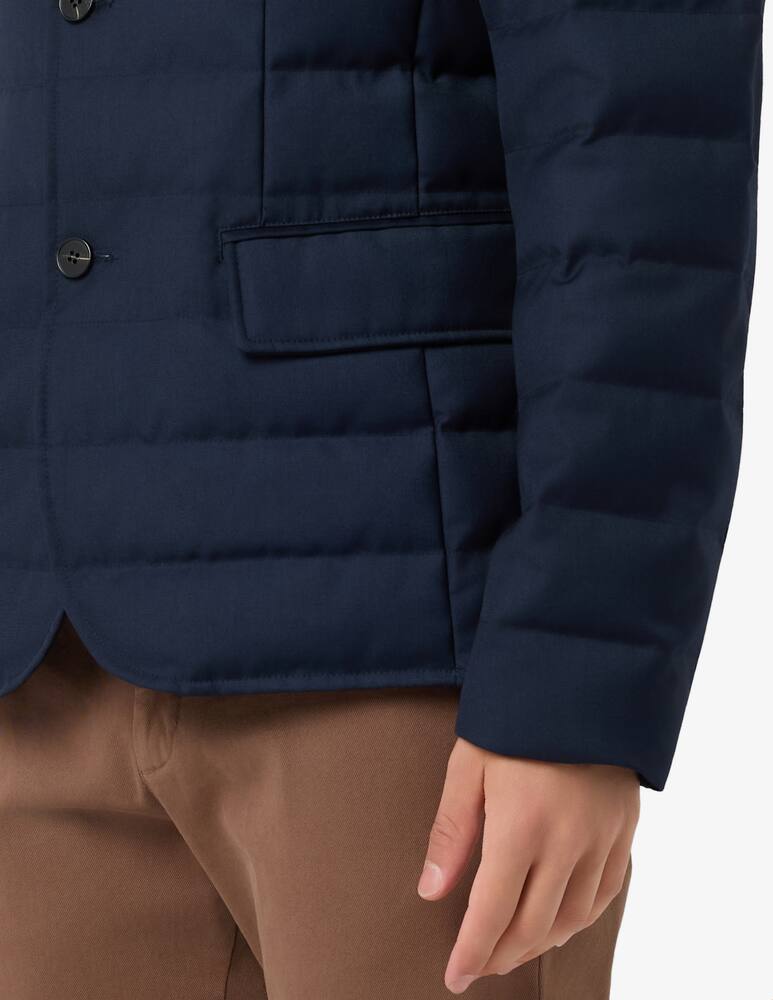 rinascente Sartoria Italiana Padded jacket with removable bib in genuine down