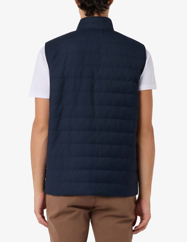 rinascente Sartoria Italiana Padded nylon gilet in genuine down