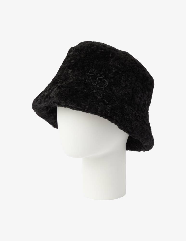 rinascente Ruslan Baginskiy Faux fur bucket hat - Black