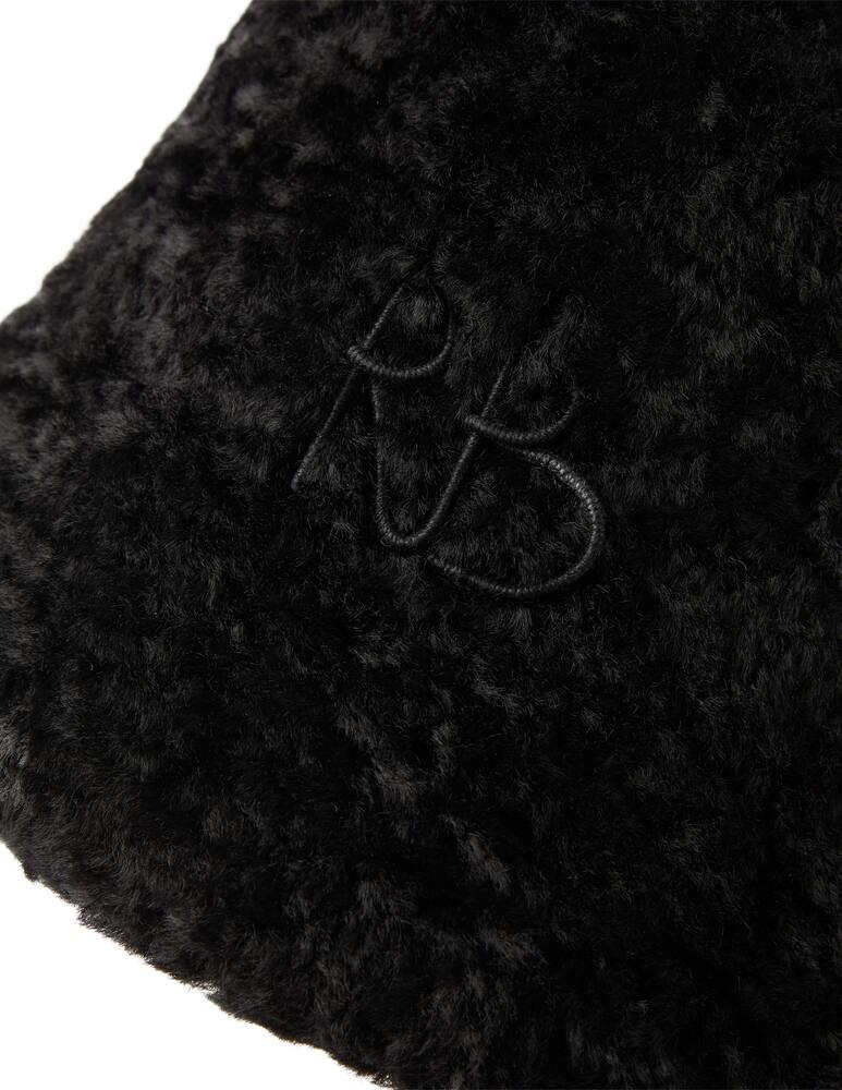 rinascente Ruslan Baginskiy Faux fur bucket hat - Black