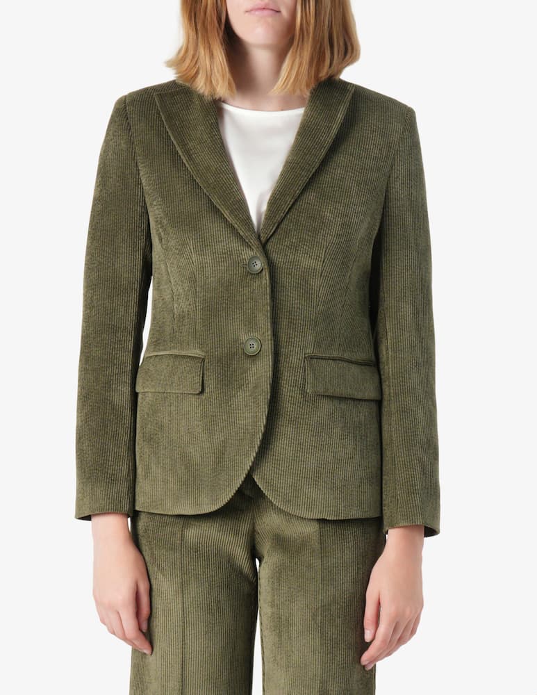 rinascente Elizabeth Ascot Corduroy tailored jacket