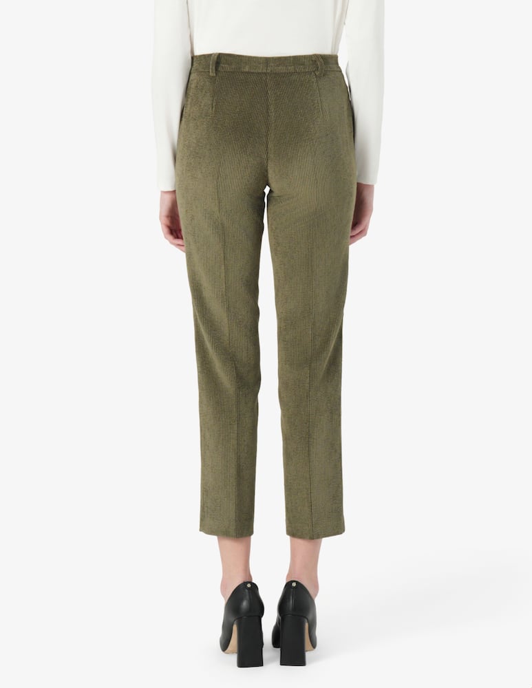rinascente Elizabeth Ascot Corduroy cropped trousers