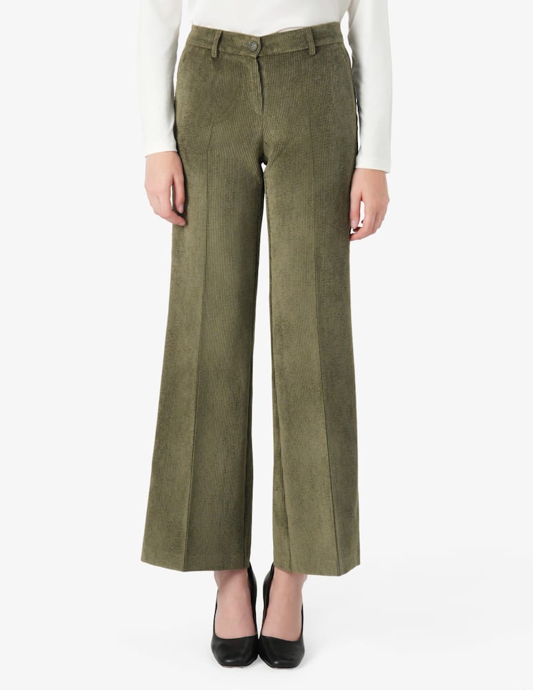 rinascente Elizabeth Ascot Flare corduroy trousers