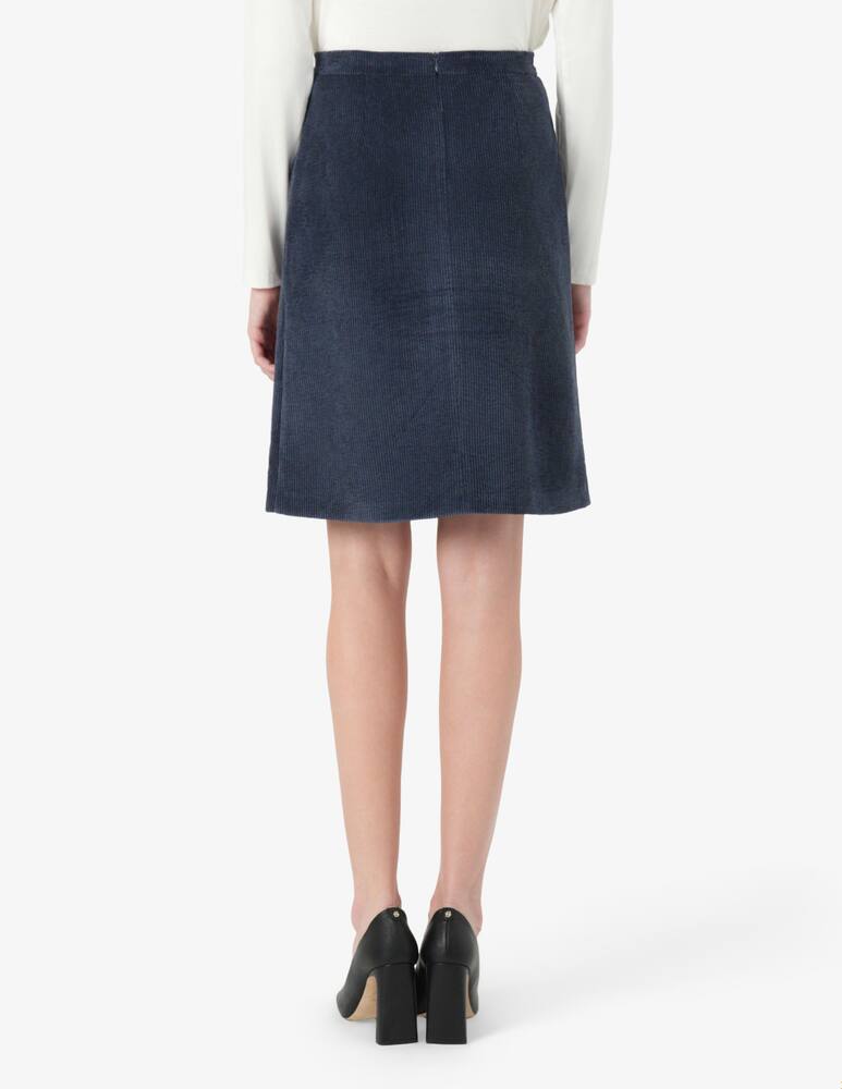 rinascente Elizabeth Ascot A-line button skirt