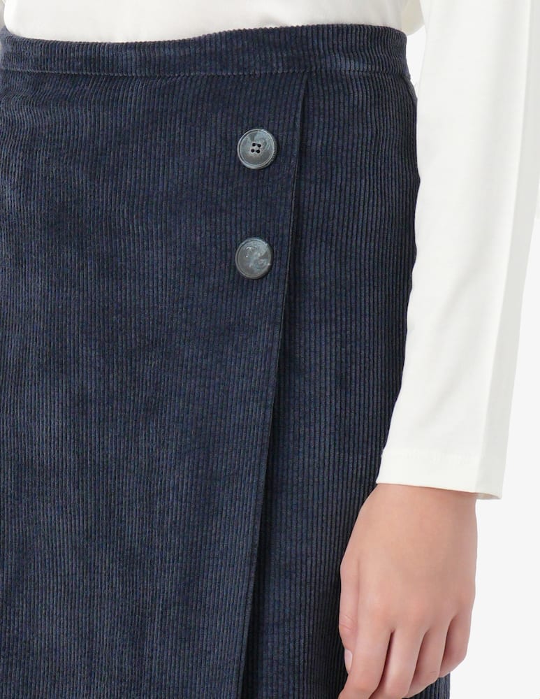 rinascente Elizabeth Ascot A-line button skirt