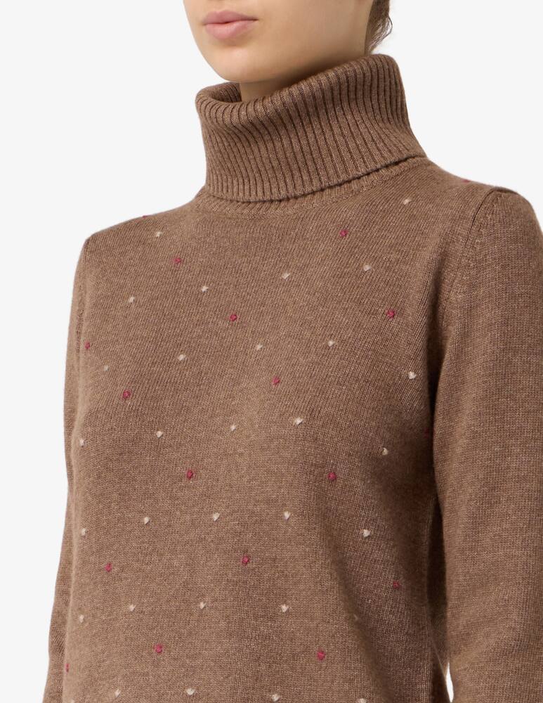 rinascente Elizabeth Ascot Turtleneck wool jumper