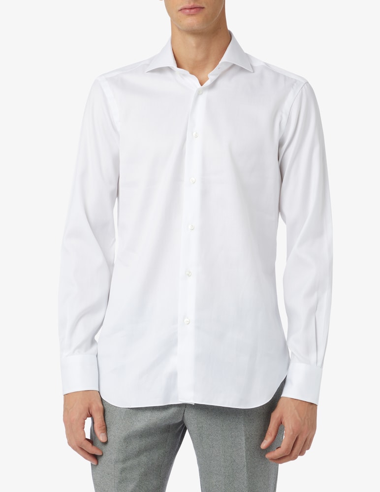 Barba Napoli Slim panamino shirt - picture 1 Barba Napoli Slim panamino shirt - picture 1