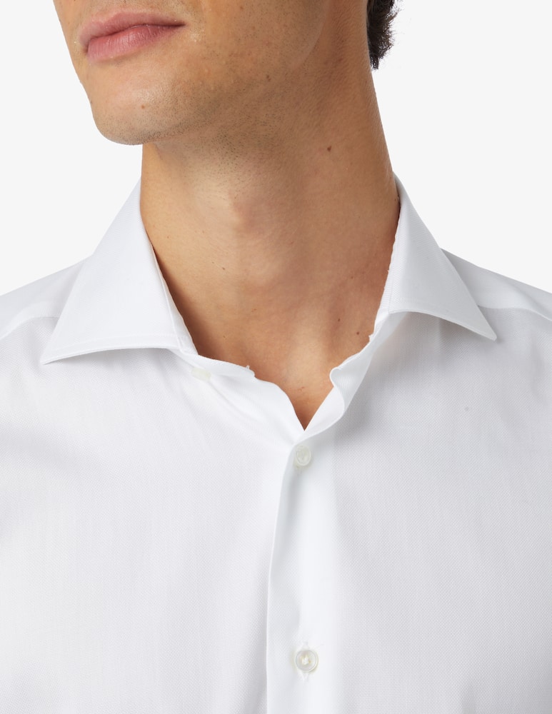 rinascente Barba Napoli Slim panamino shirt 