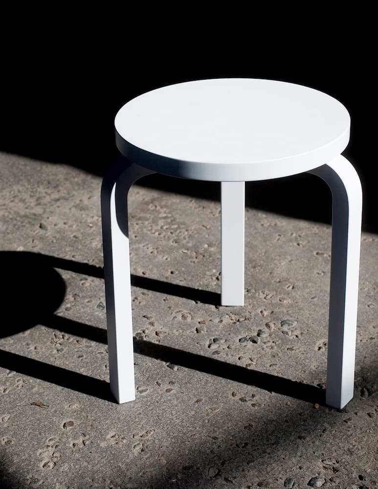 Artek Stool 60 lacquered seat unassembled - picture 3 Artek Stool 60 lacquered seat unassembled - picture 3