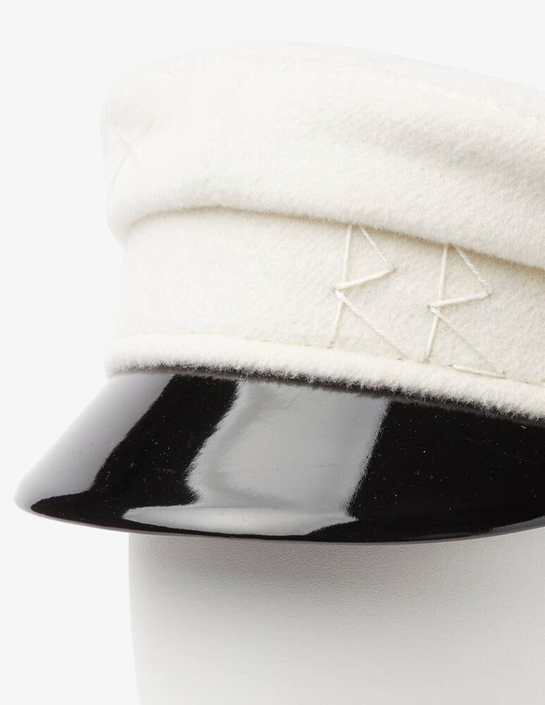 rinascente Ruslan Baginskiy Cappello bboy  ricamato con monogramma - Bianco