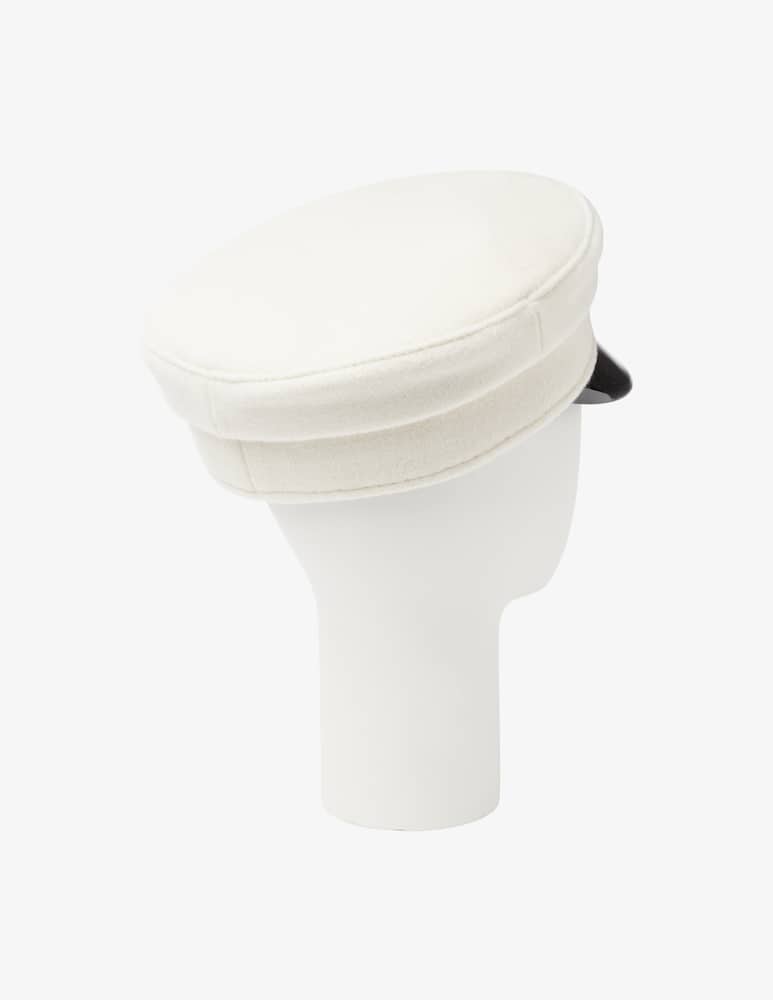 rinascente Ruslan Baginskiy Cappello bboy  ricamato con monogramma - Bianco