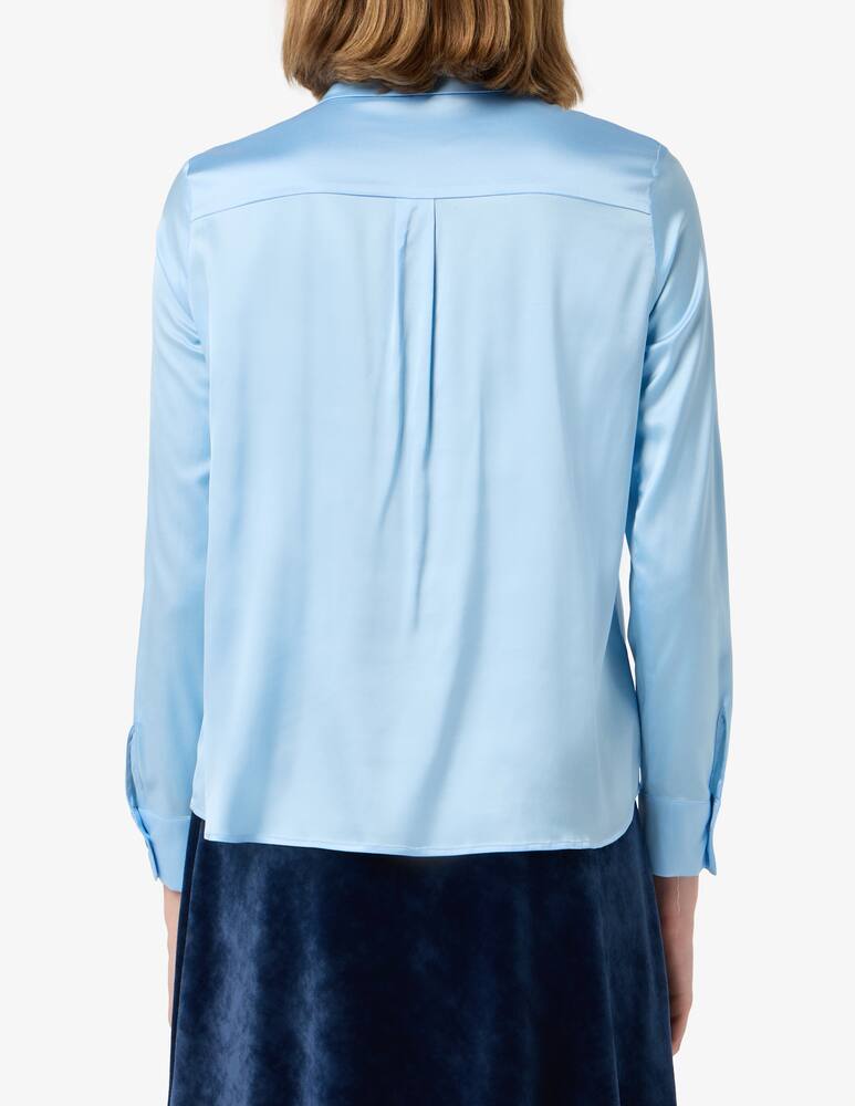 rinascente Elizabeth Ascot Polo satin shirt