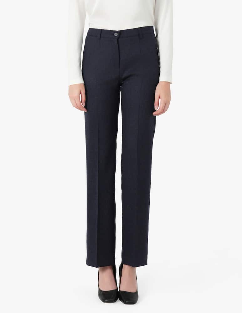 rinascente Elizabeth Ascot Flannel tailored trousers