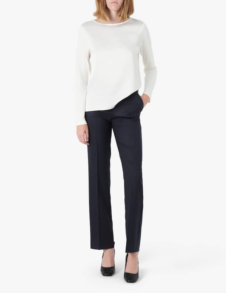 rinascente Elizabeth Ascot Flannel tailored trousers