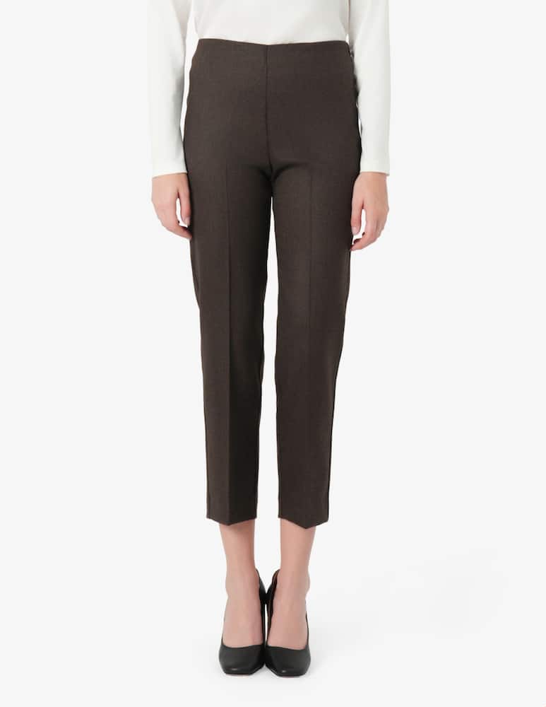 rinascente Elizabeth Ascot Wool slim-fit trousers