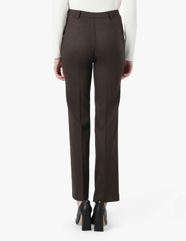 Elizabeth Ascot Pantaloni a gamba dritta in lana - immagine 3