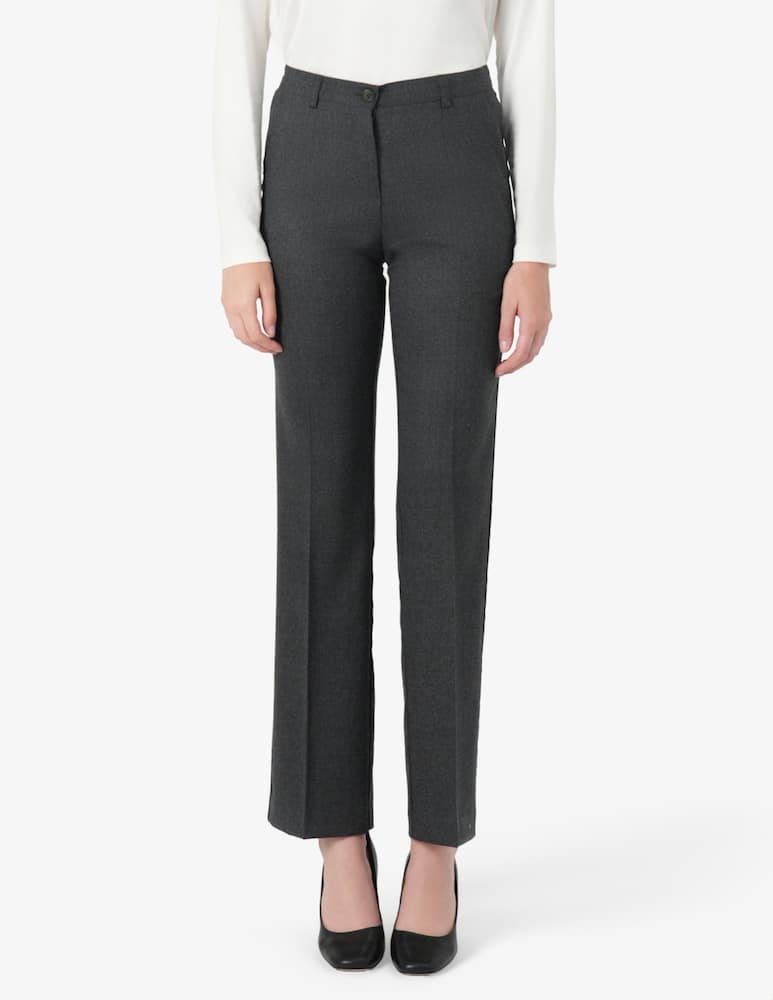 Elizabeth Ascot Pantaloni a gamba dritta in lana - immagine 1