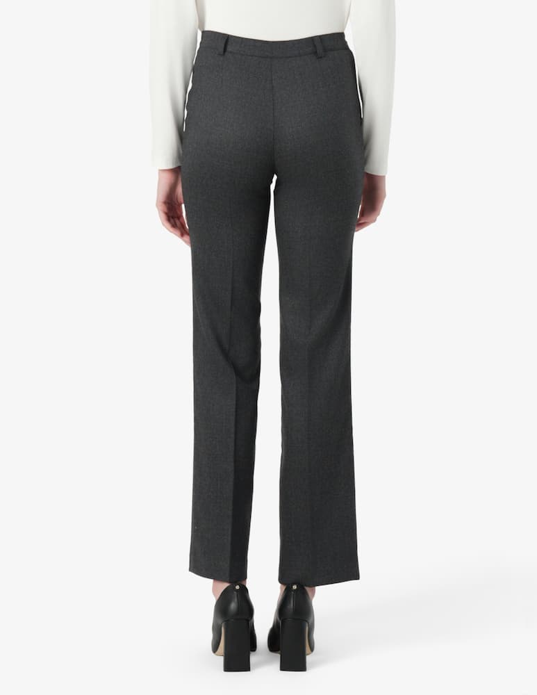 Elizabeth Ascot Pantaloni a gamba dritta in lana - immagine 3