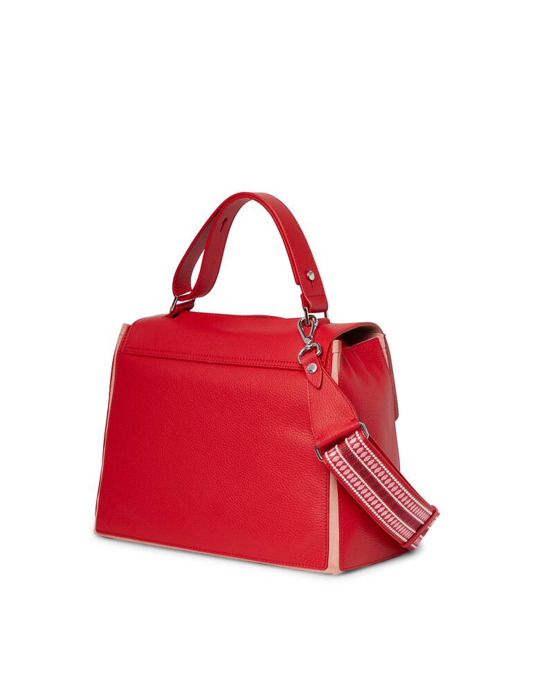 rinascente Orciani Borsa a mano con tracolla Sveva Warm Media - rosso