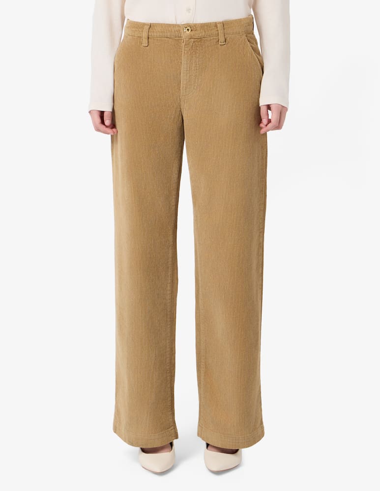 rinascente Elizabeth Ascot Corduroy wideleg trousers