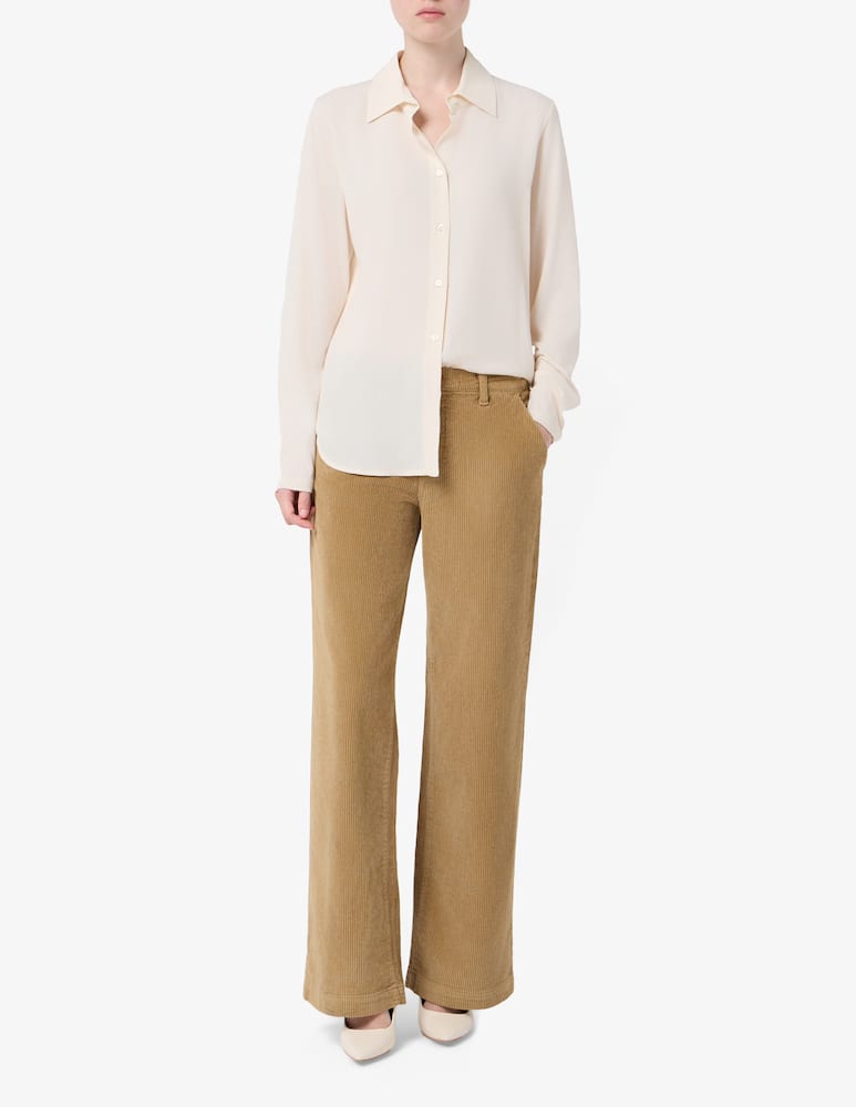 rinascente Elizabeth Ascot Corduroy wideleg trousers