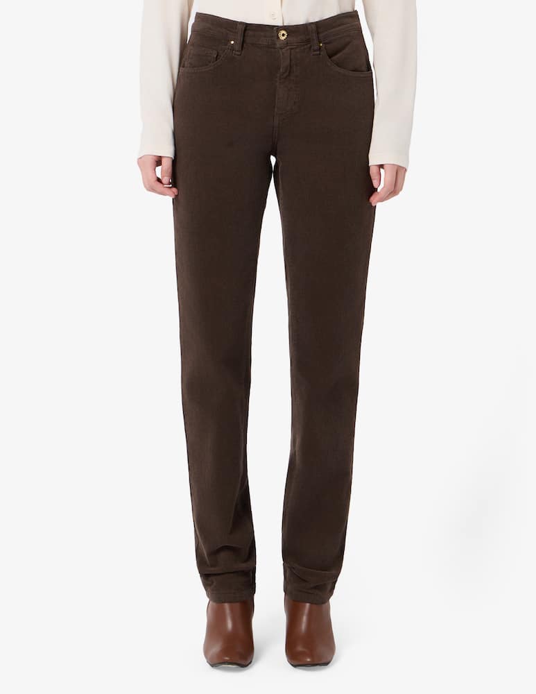 rinascente Elizabeth Ascot 5tasche corduroy trousers