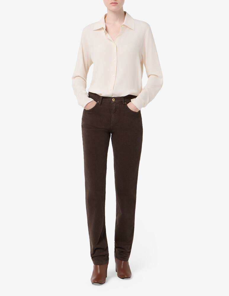 rinascente Elizabeth Ascot 5tasche corduroy trousers