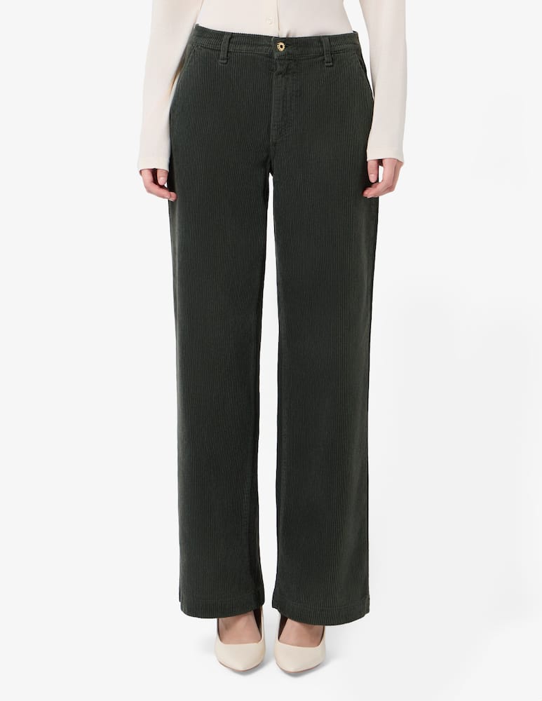 rinascente Elizabeth Ascot Wideleg corduroy trousers