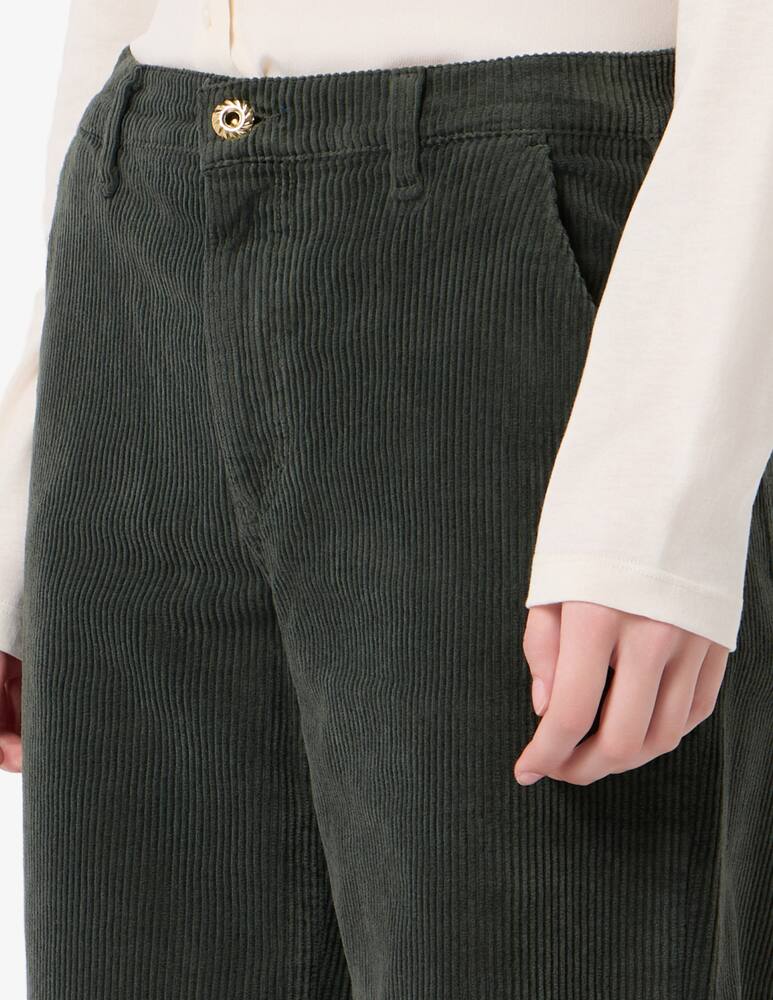 rinascente Elizabeth Ascot Wideleg corduroy trousers