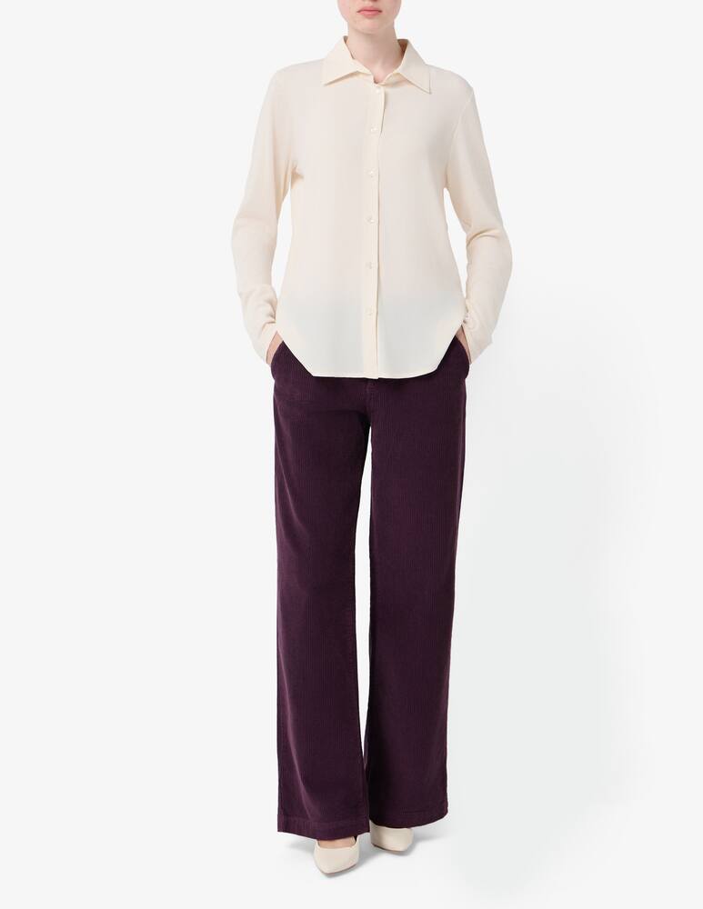 rinascente Elizabeth Ascot Wideleg corduroy trousers