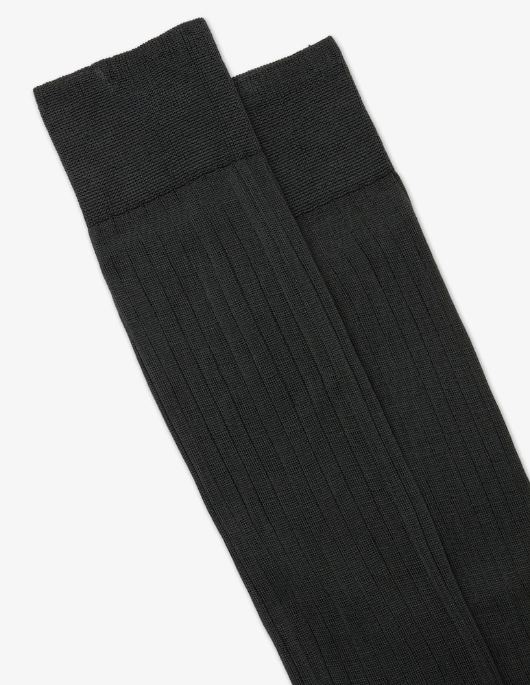 rinascente Sozzi Derby ribbed long socks