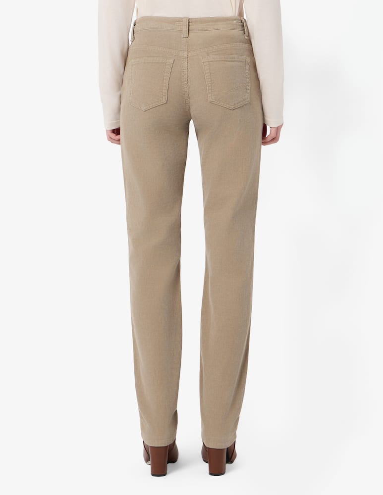 rinascente Elizabeth Ascot Corduroy five-pocket trousers