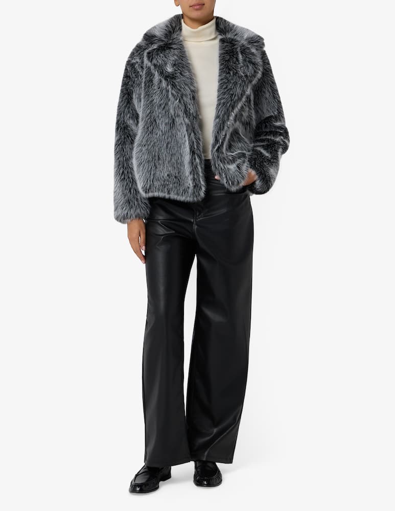 rinascente Le Volière Giacca in pelliccia sintetica Husky