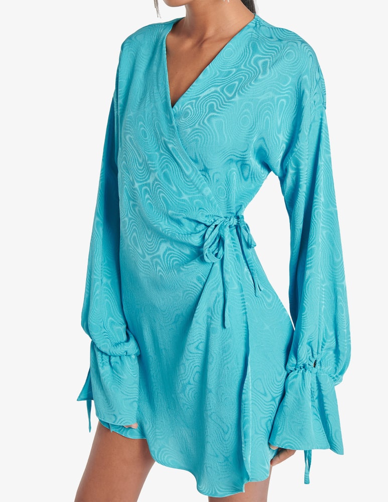 rinascente Art Dealer Mini dress Naomi - Light blue