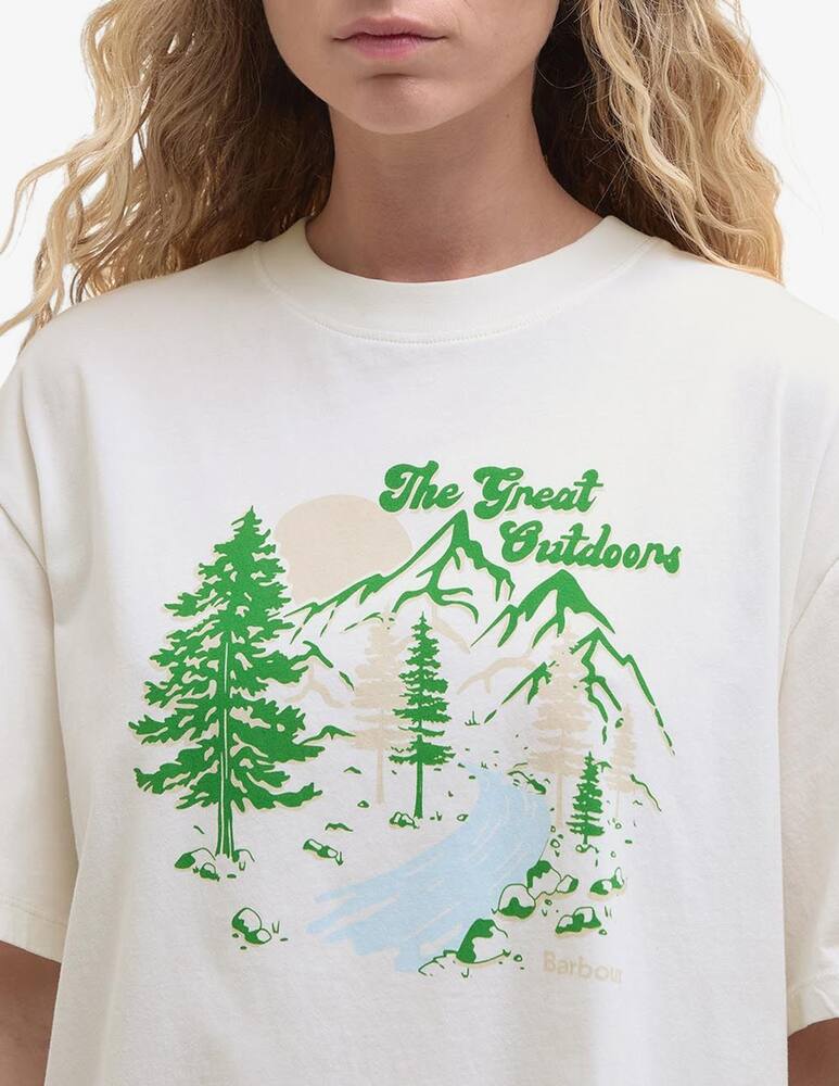 rinascente Barbour Emberly graphic t-shirt