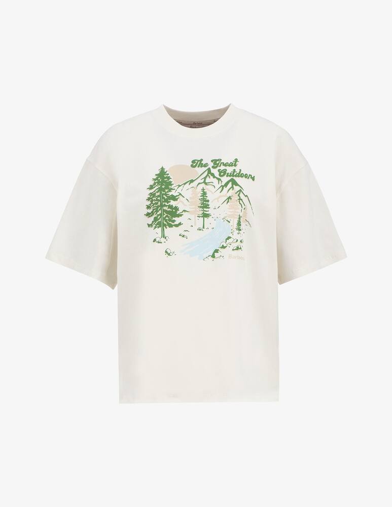 rinascente Barbour Emberly graphic t-shirt