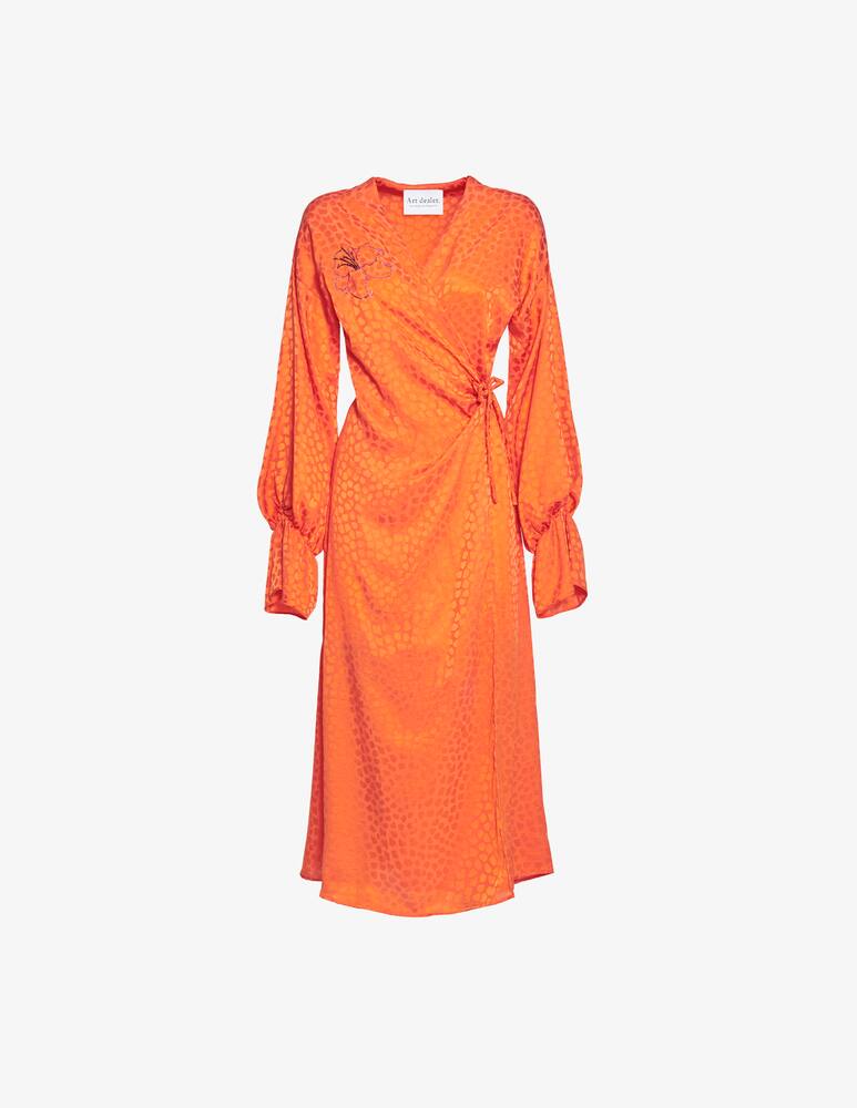 rinascente Art Dealer Vestito midi Marie - Arancione