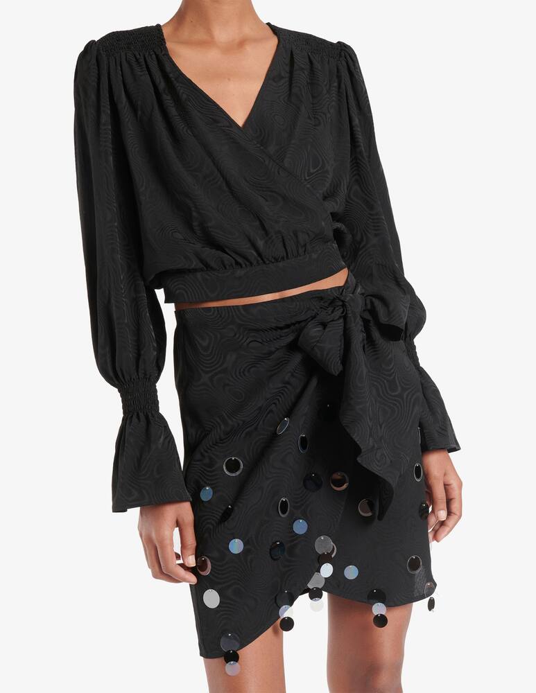 rinascente Art Dealer Alyssa top - Black