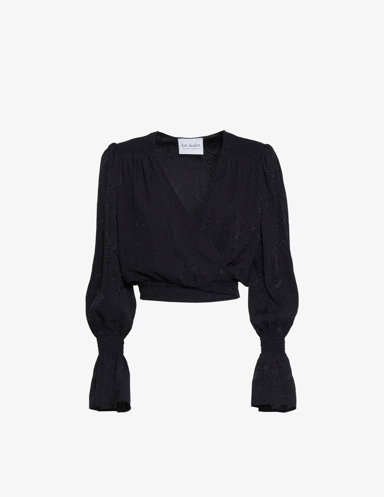rinascente Art Dealer Alyssa top - Black